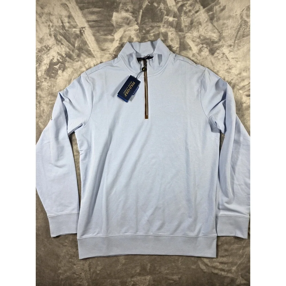 NWT Polo Ralph Lauren Golf 1/4 Zip Men's‎ Medium Stretch Lisle Water Repellent